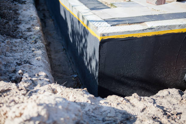 Residential Exterior Waterproofing installation at a Seminole, AL home by SJ Waterproofing Pros